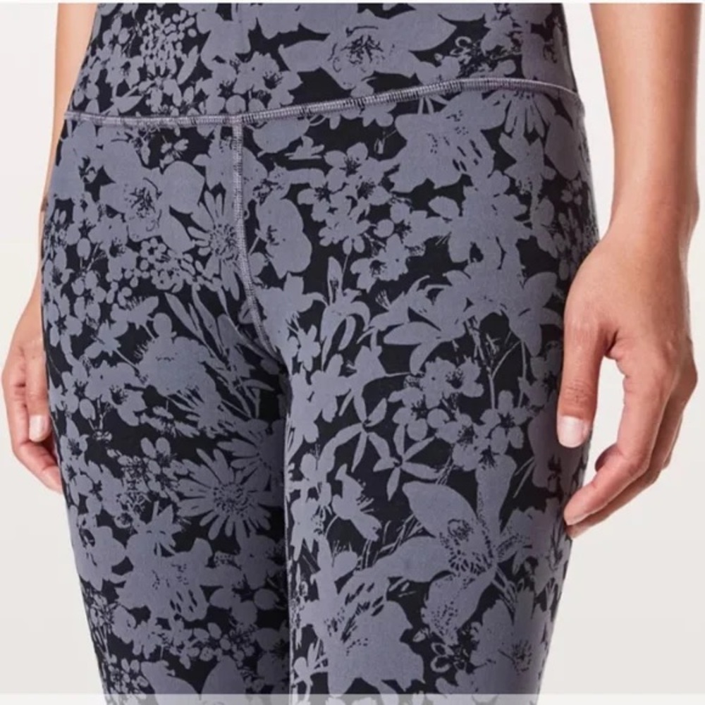 Lululemon Floral Patterned Leggings